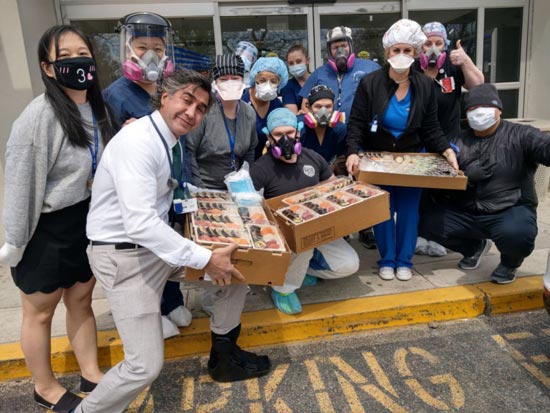 A New York City-Based Restaurant Is Using Sushi Robots to Deliver Food to the Frontlines